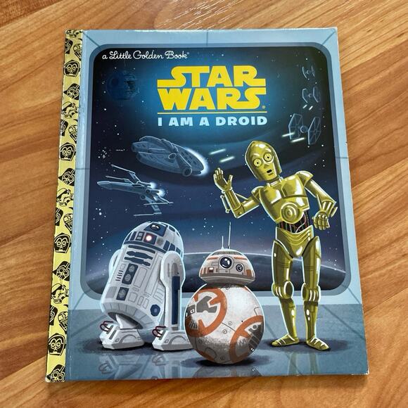 A Little Golden Book Star Wars I‎ Am A Droid - Picture 1 of 2